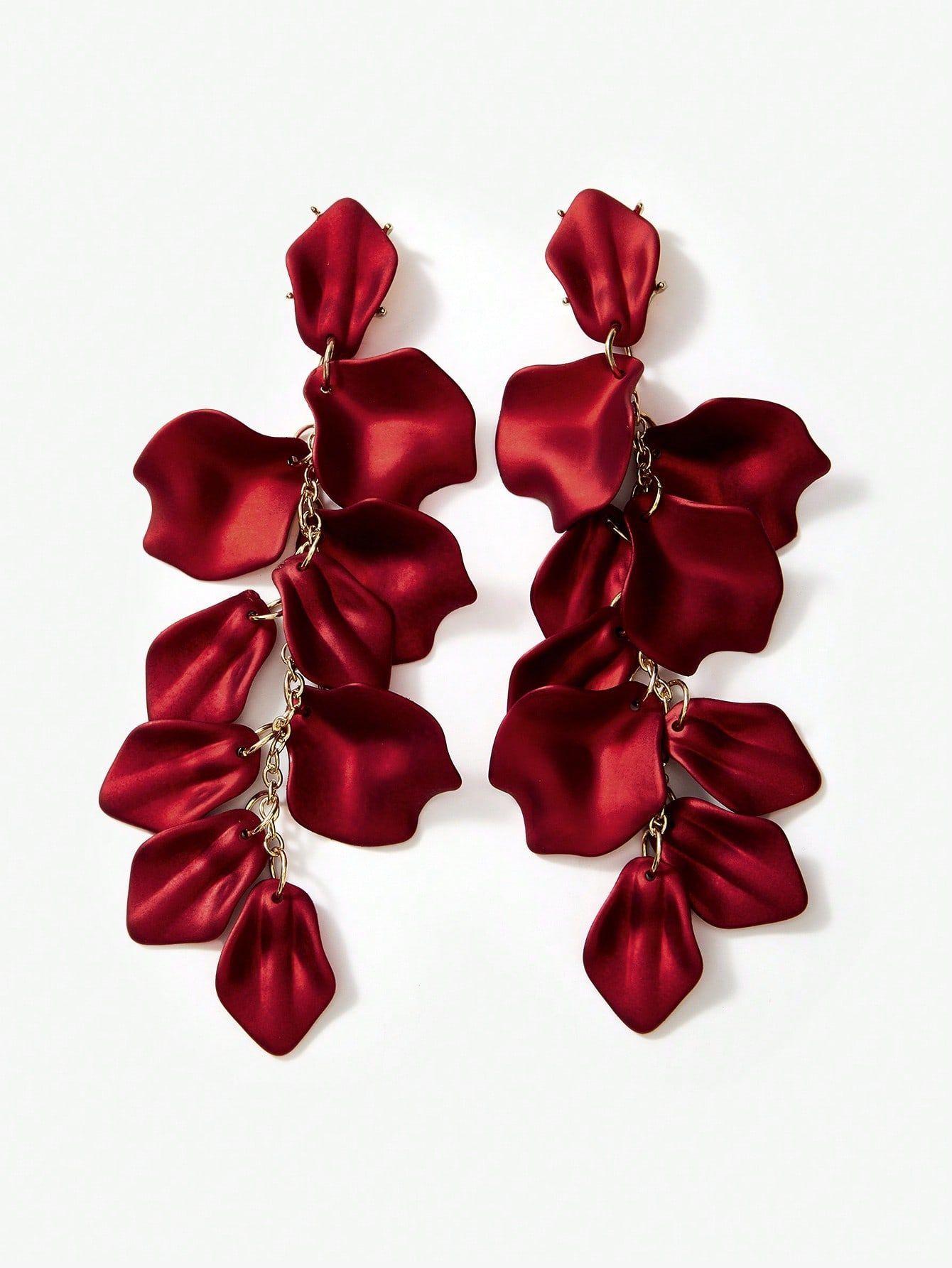 Pendientes "Pétalos de Impacto" She Shines-5