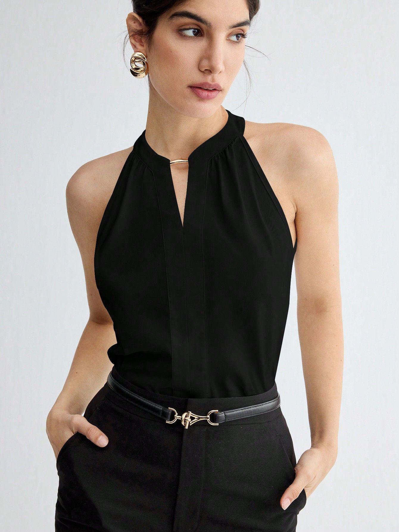 Blusa "Halter Elite" She Shines-0