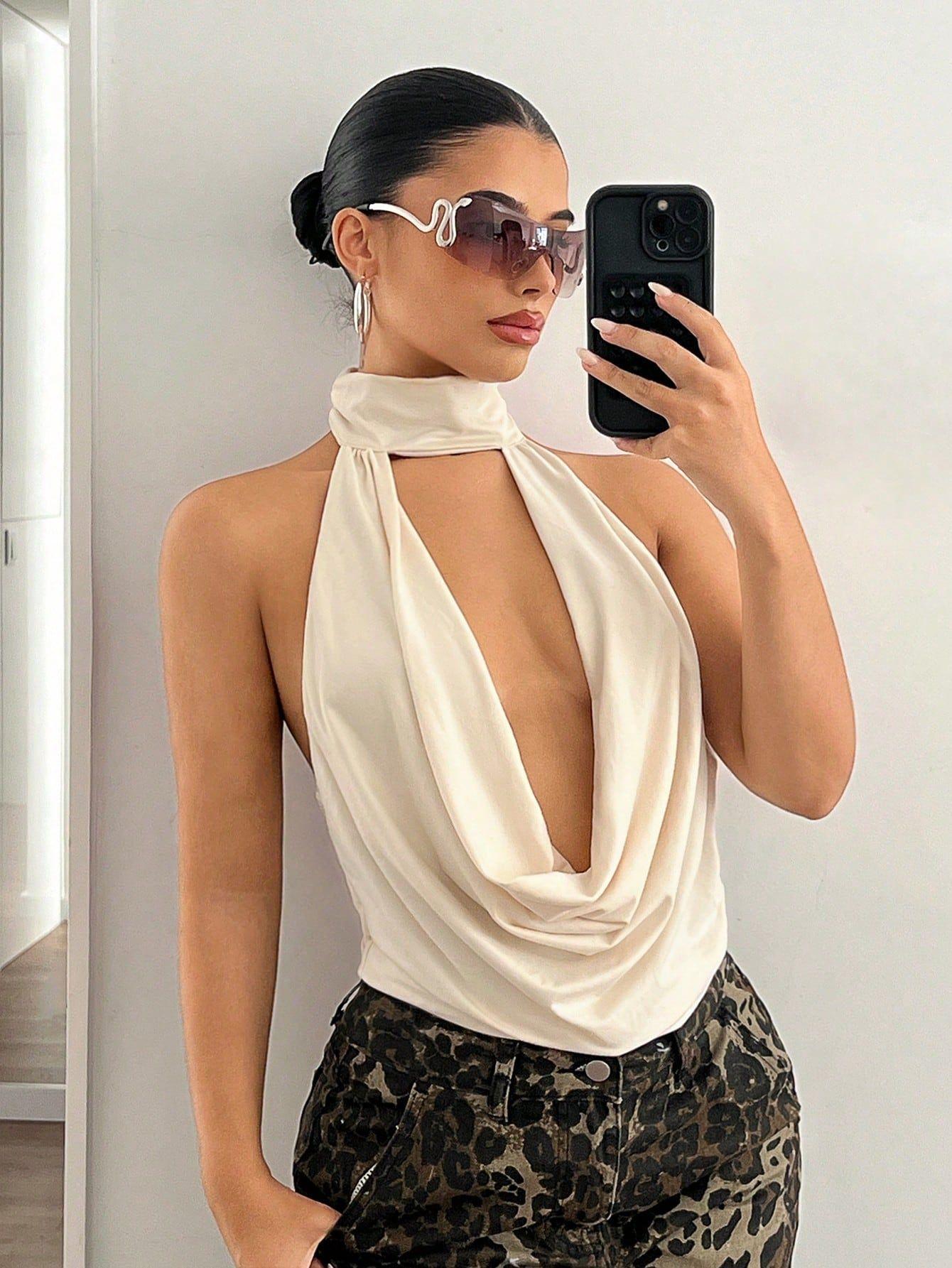 Top Desert Rose Halter She Shines-0