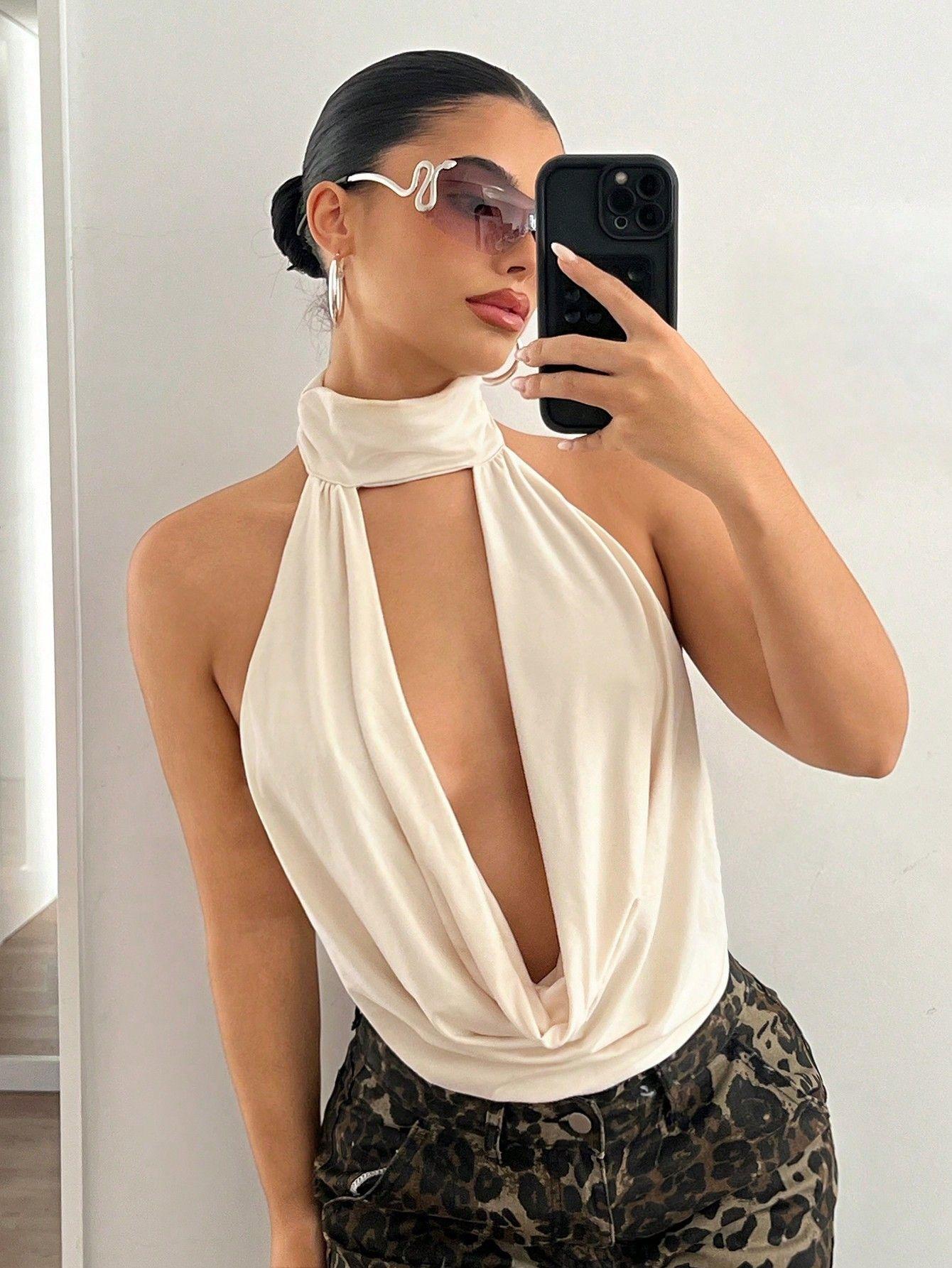 Top Desert Rose Halter She Shines-5