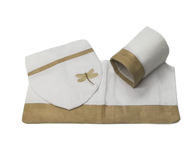 Set Baño Bordado Beige-0