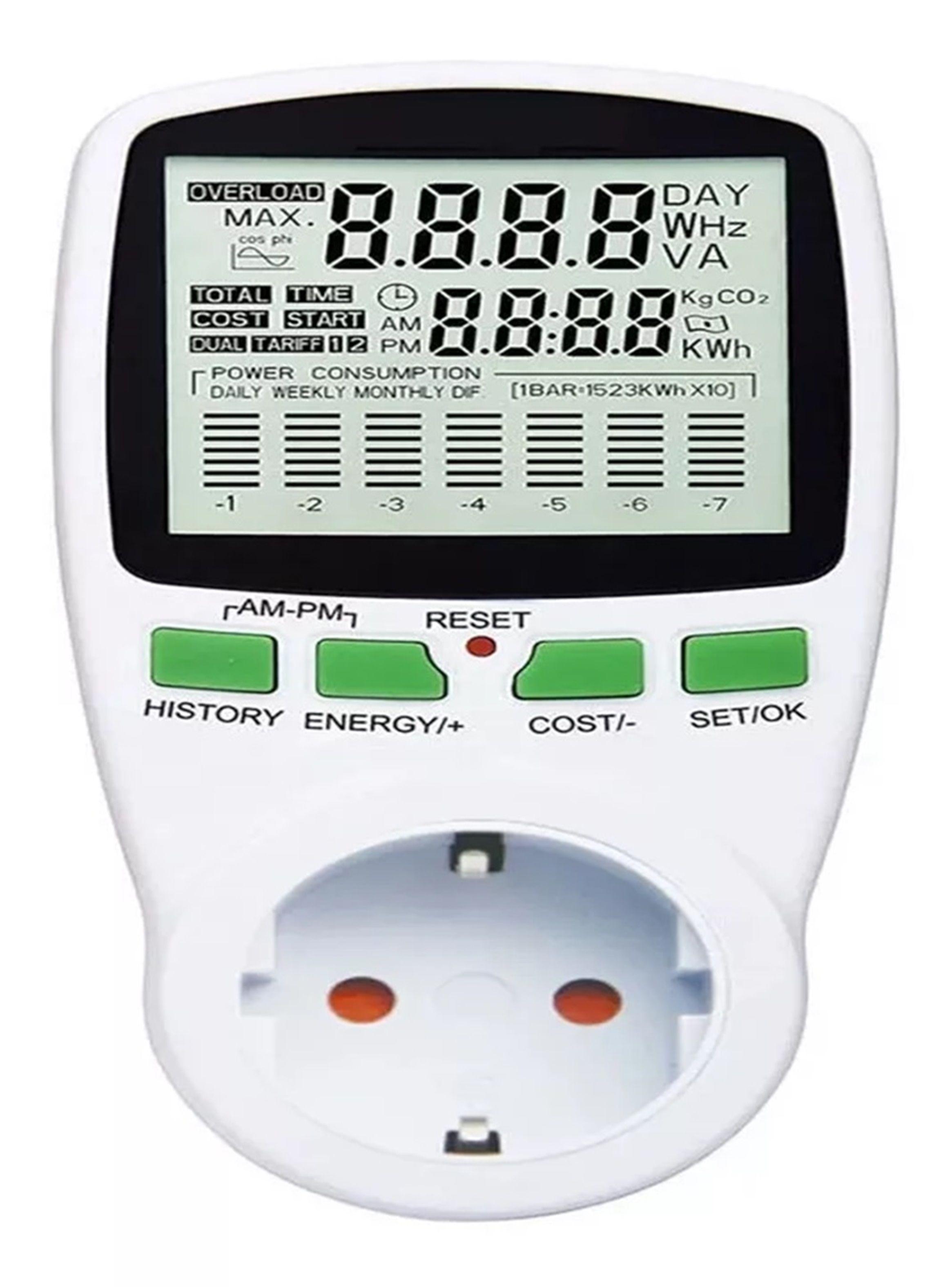 Medidor Watts Calcula Gastos Consumo Electricidad-0