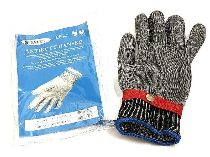 Guante carnicero malla acero inox-2