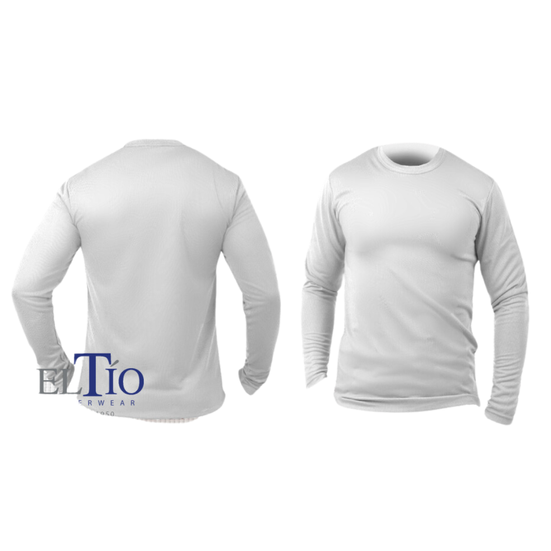 Camiseta Manga Larga de Algodón -1