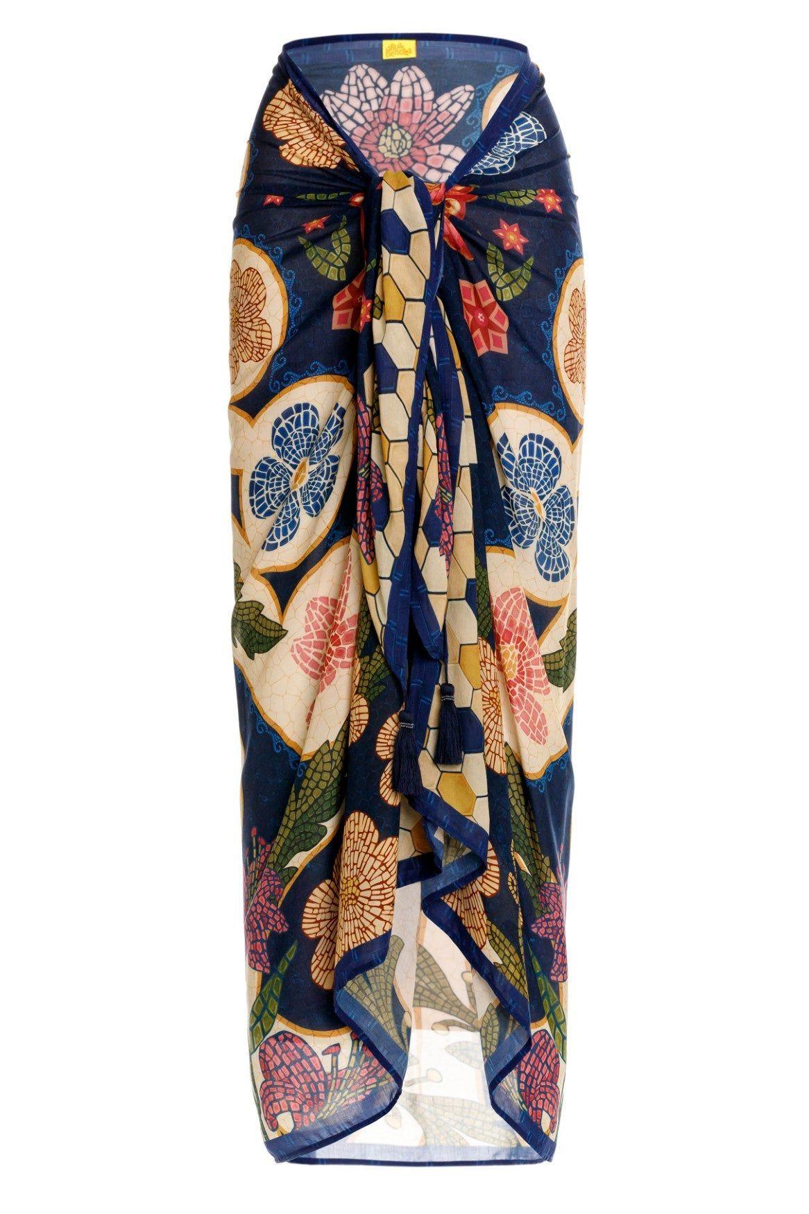 Pareo Marine Fiore-2
