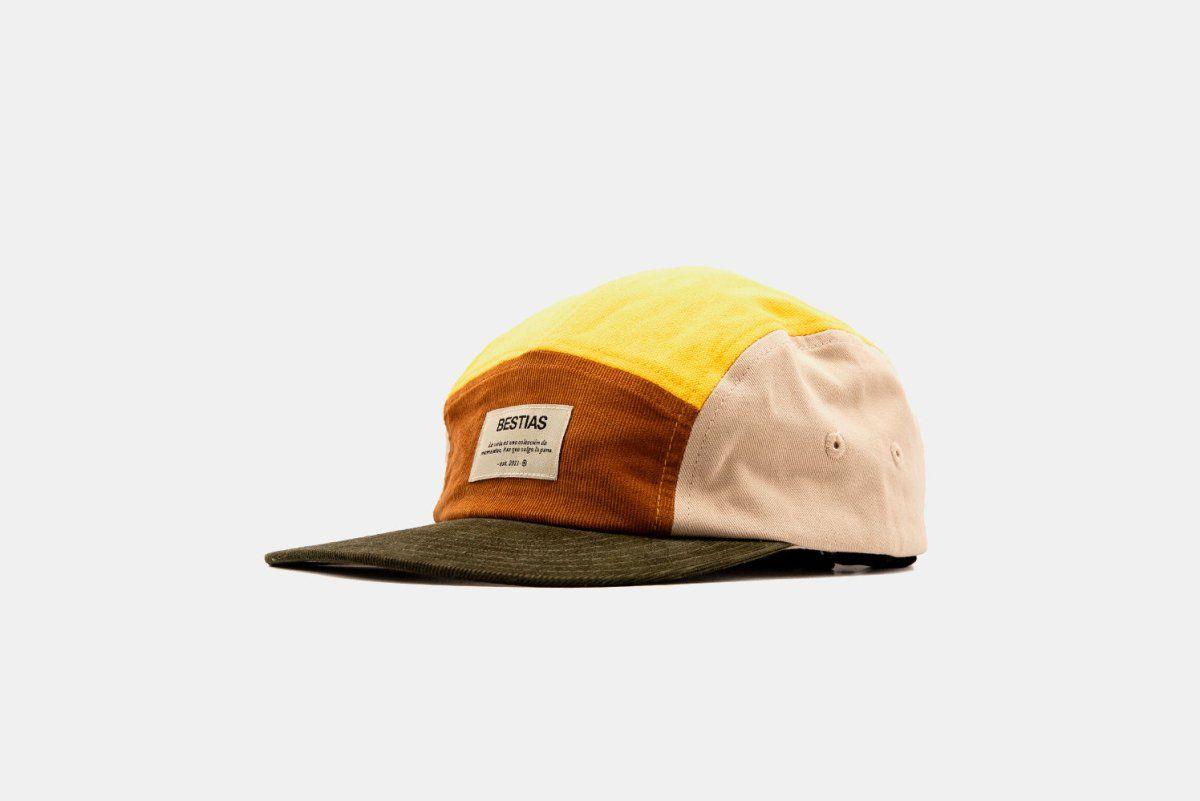 Jockey 5 Panel - Patchwork Mostaza-3