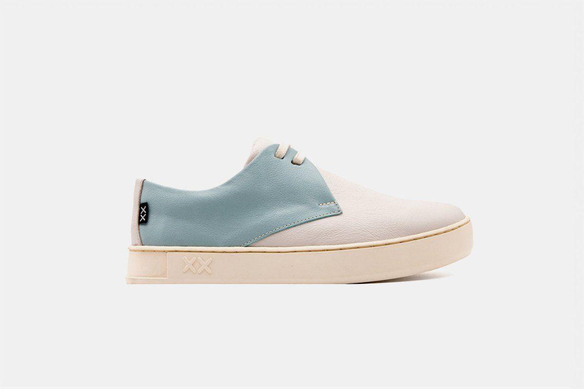 Zapatilla Mujer - Garza White Menta-0