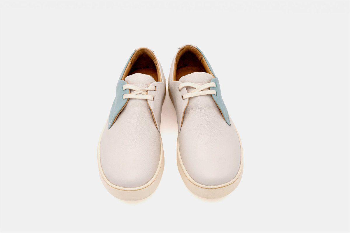 Zapatilla Mujer - Garza White Menta-1