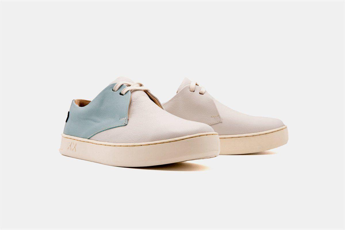 Zapatilla Mujer - Garza White Menta-3