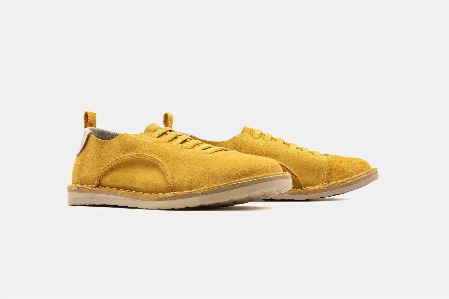 Alpargata Slip-on Mujer - Tengu Suede Mostaza-2