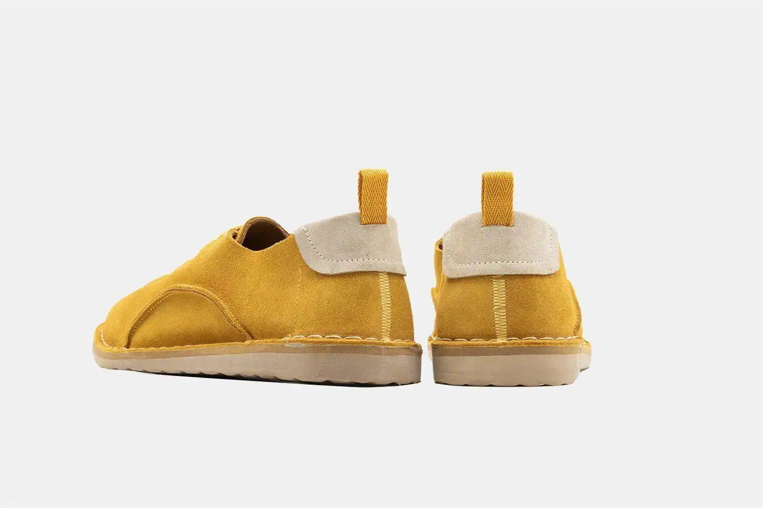 Alpargata Slip-on Mujer - Tengu Suede Mostaza-3