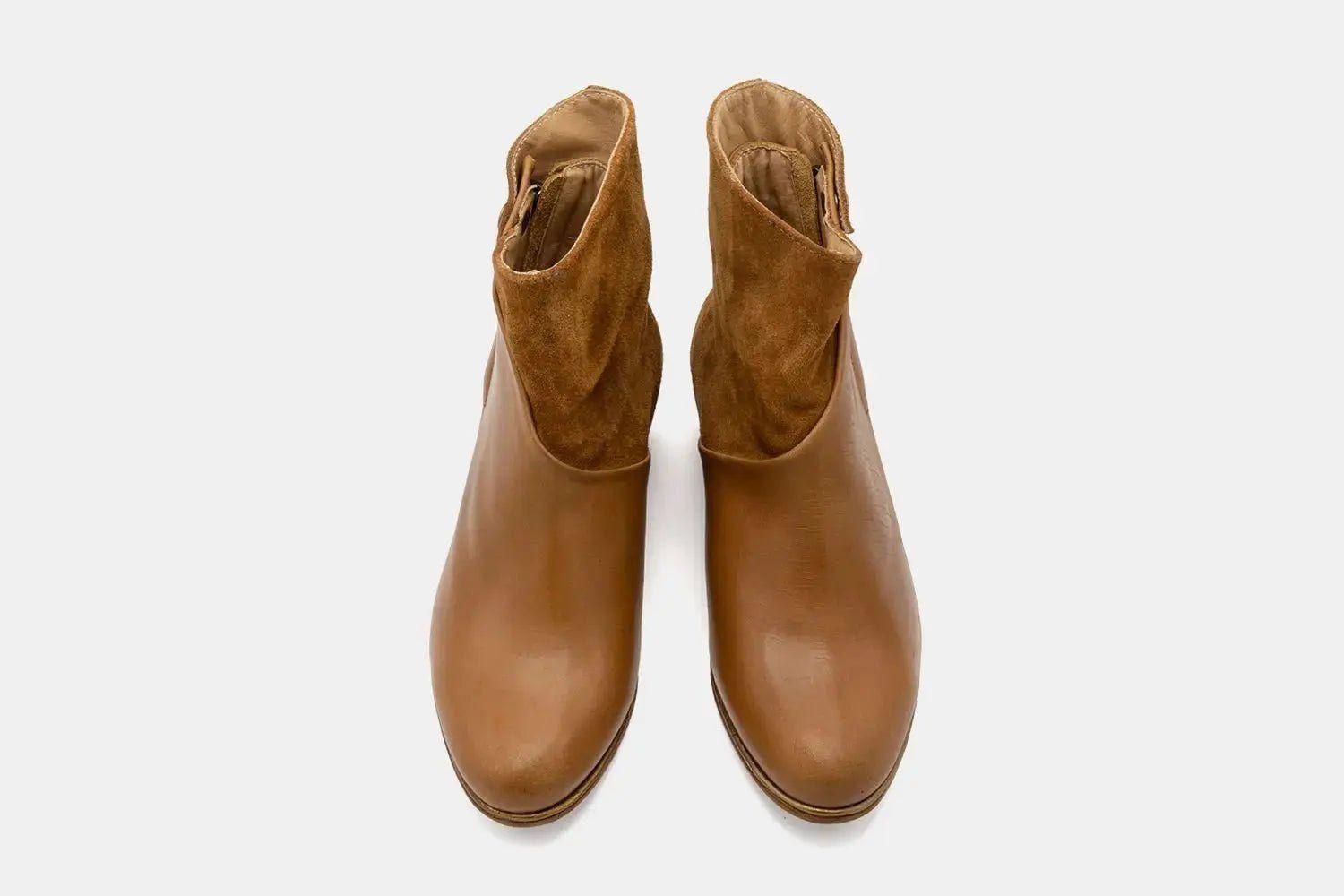 Botin Mujer - Albatros Camel-1