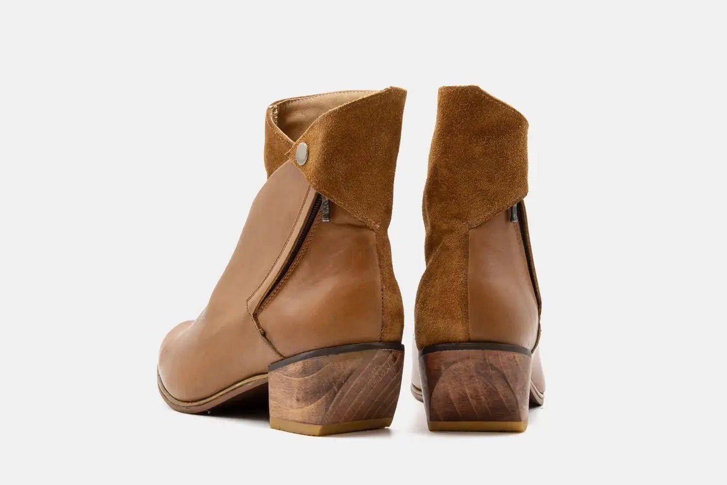 Botin Mujer - Albatros Camel-5