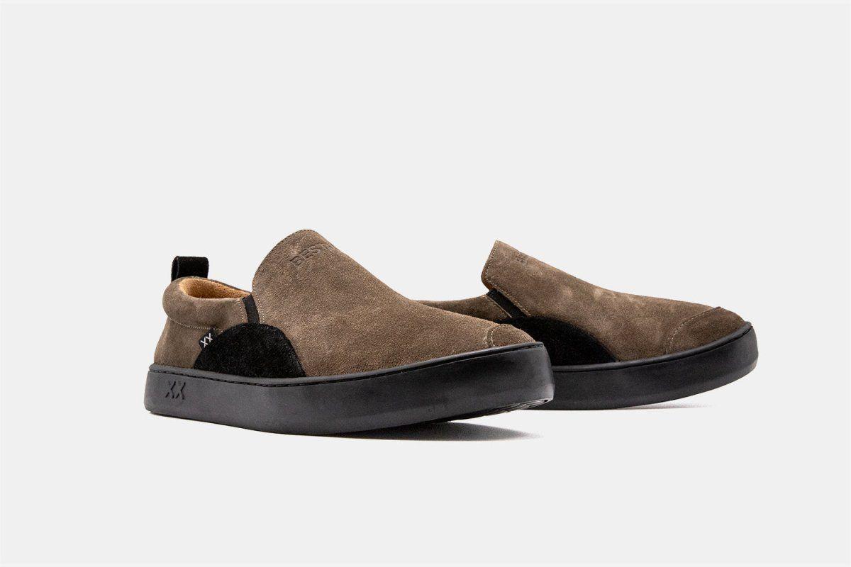 Zapatilla Slip-On Hombre - Capitan Suede Plutón-2
