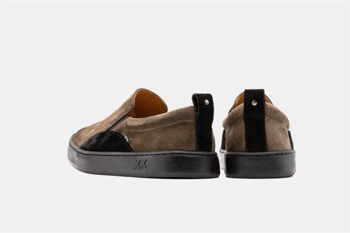 Zapatilla Slip-On Hombre - Capitan Suede Plutón-3