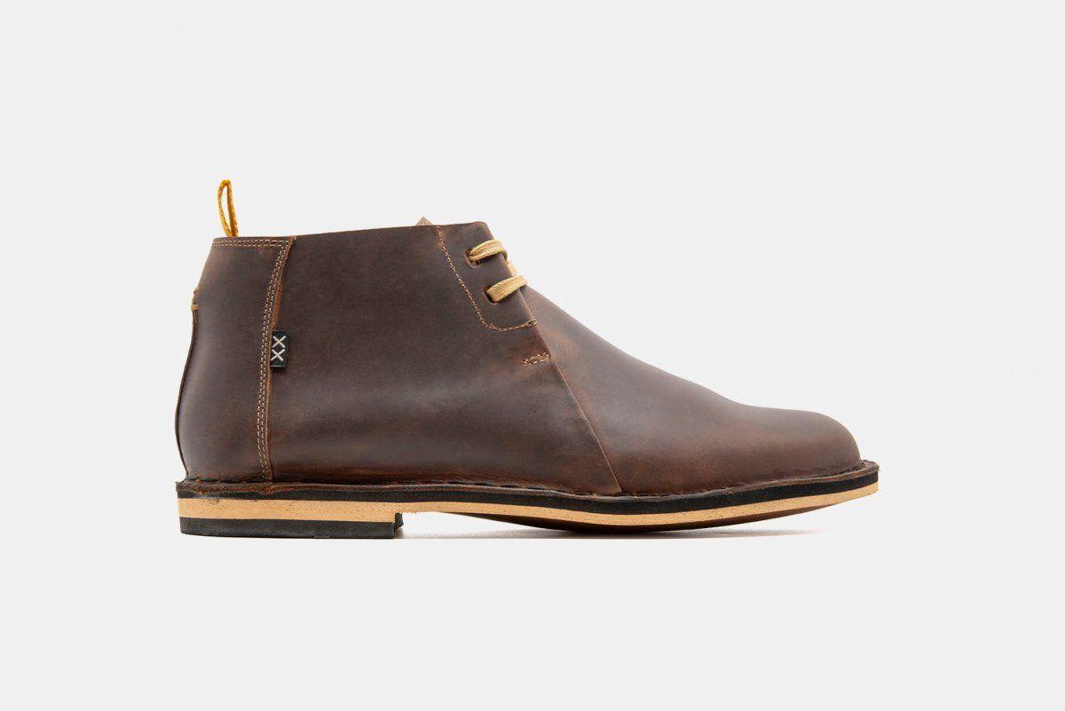 Botín Hombre - Atlas Pull Up Brown-0