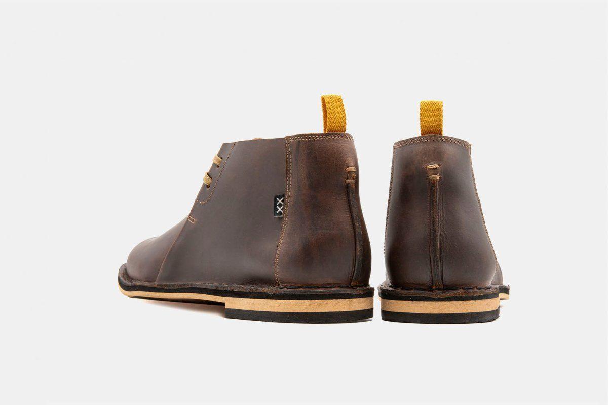 Botín Hombre - Atlas Pull Up Brown-3
