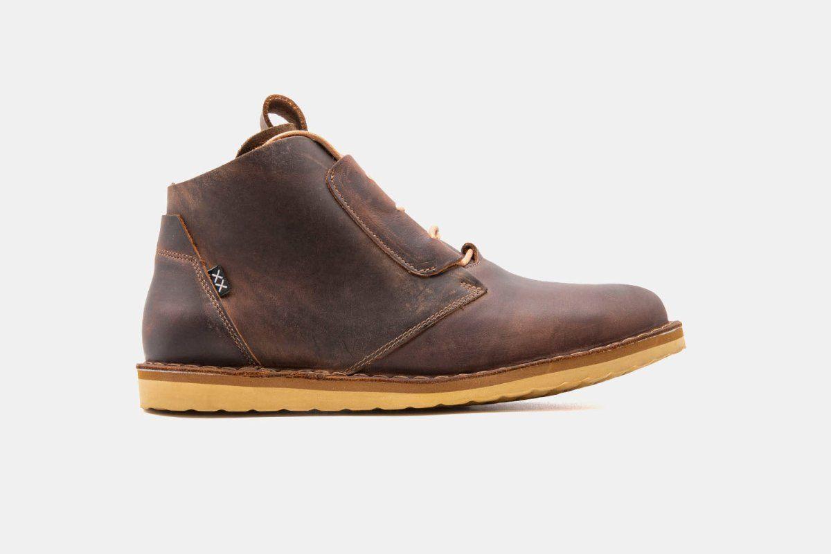 Botín Hombre - Dingo Pull Up Brown-0