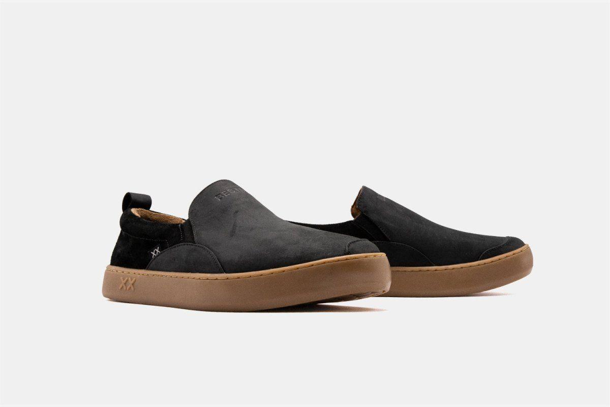 Zapatilla Slip-On Hombre - Capitan Black / Gum-2