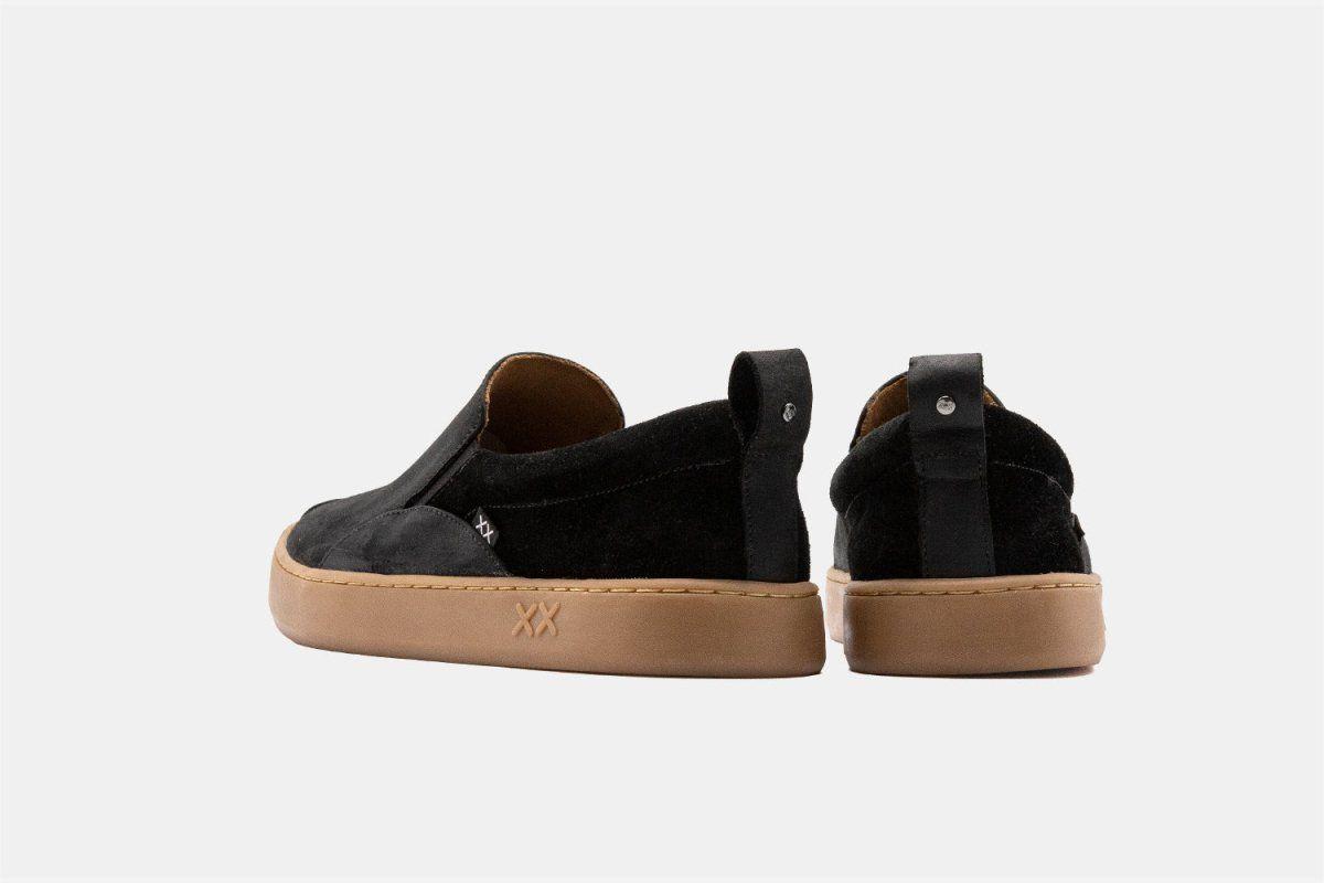 Zapatilla Slip-On Hombre - Capitan Black / Gum-3