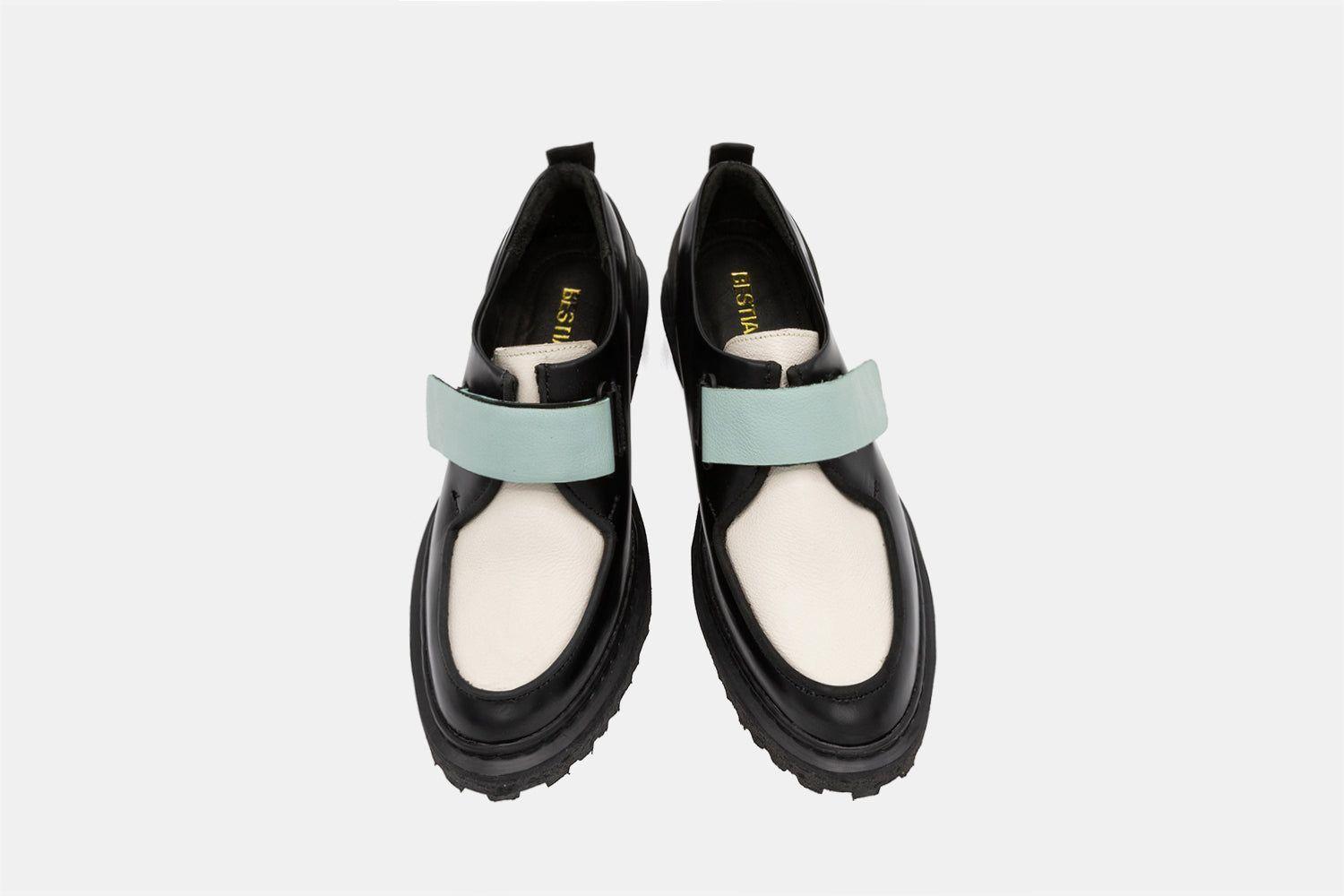 Zapato Mujer - Viszla Black / White-2