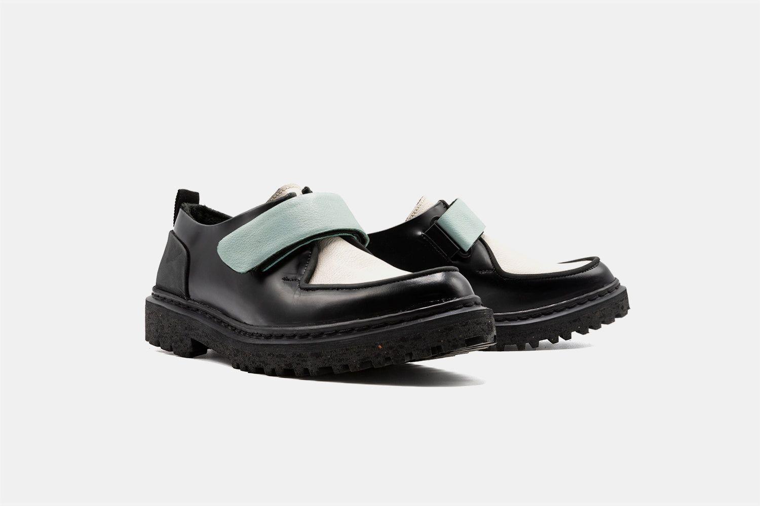 Zapato Mujer - Viszla Black / White-3
