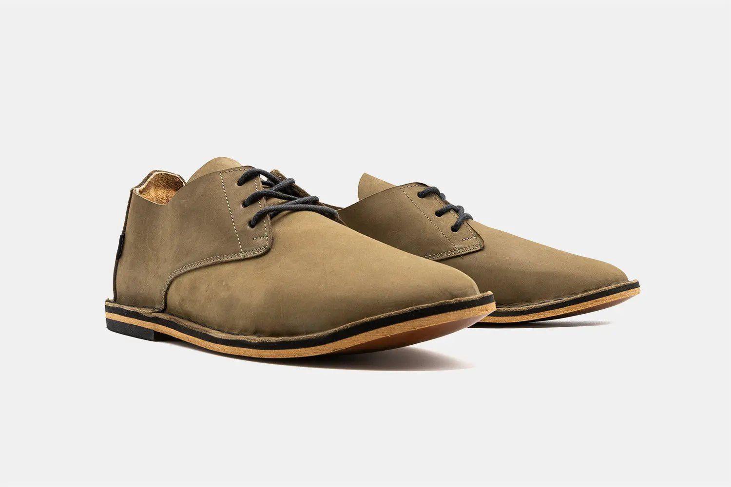Zapato Hombre - Angur Nubuck Verde-2