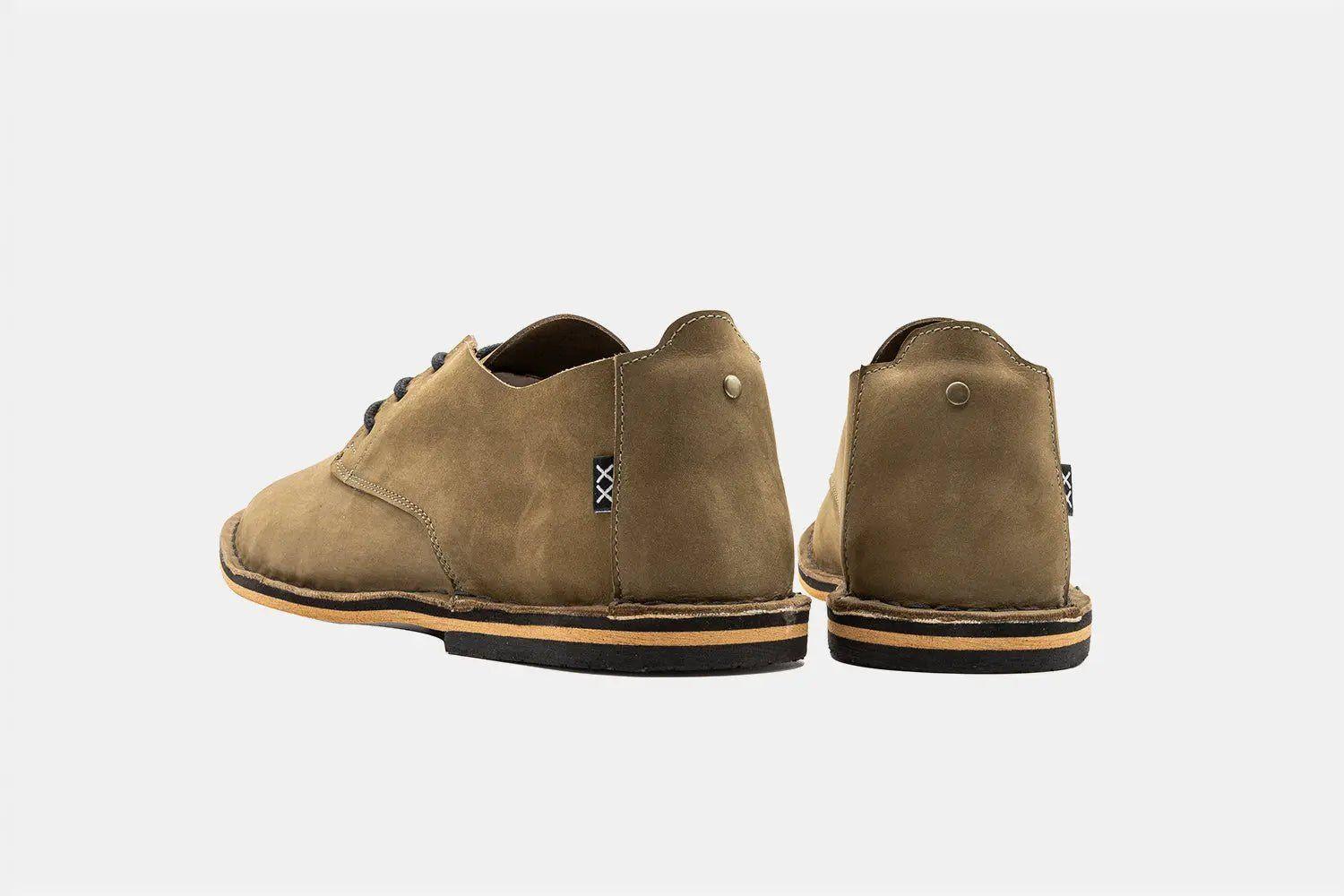 Zapato Hombre - Angur Nubuck Verde-3