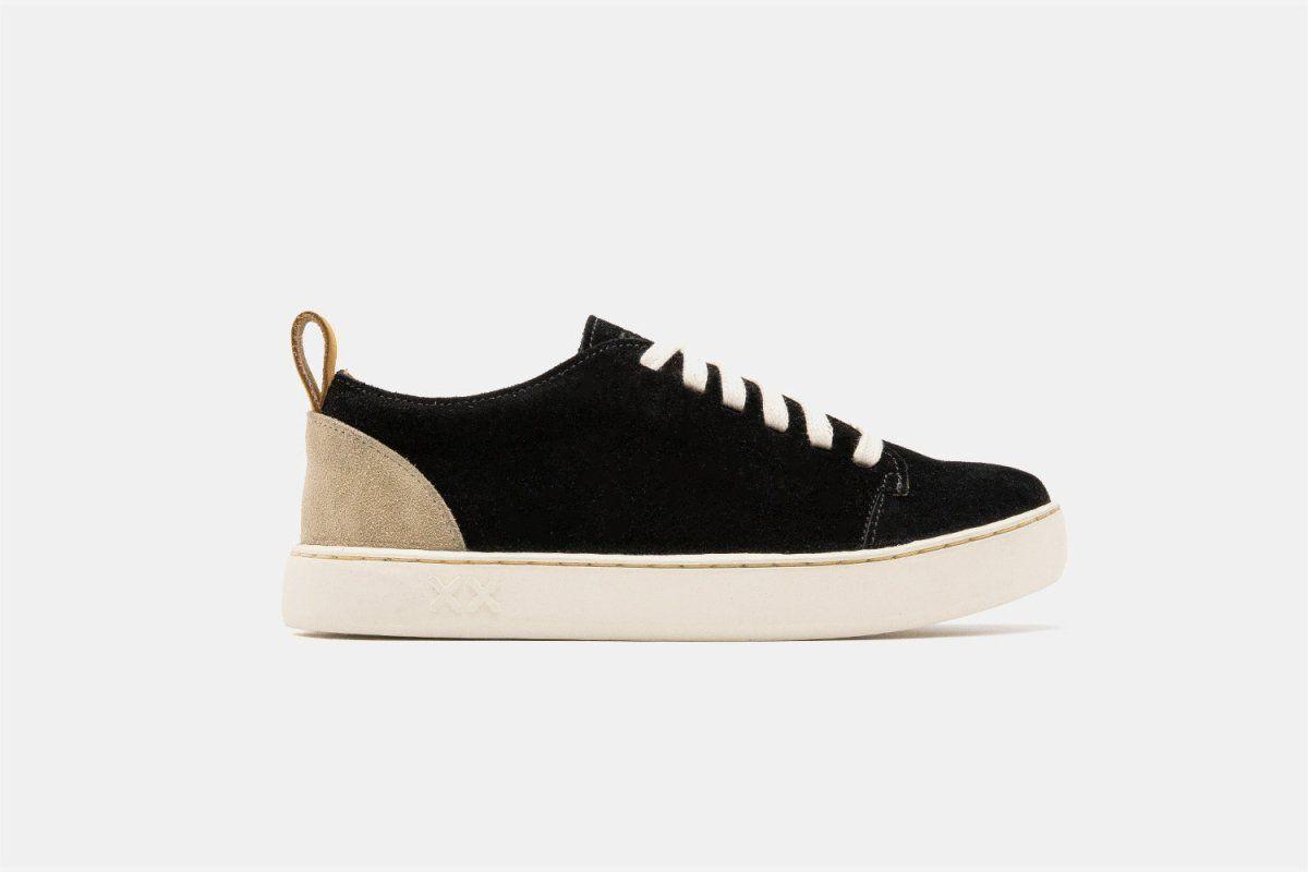 Zapatilla Mujer - Cayman Low Suede Black-0