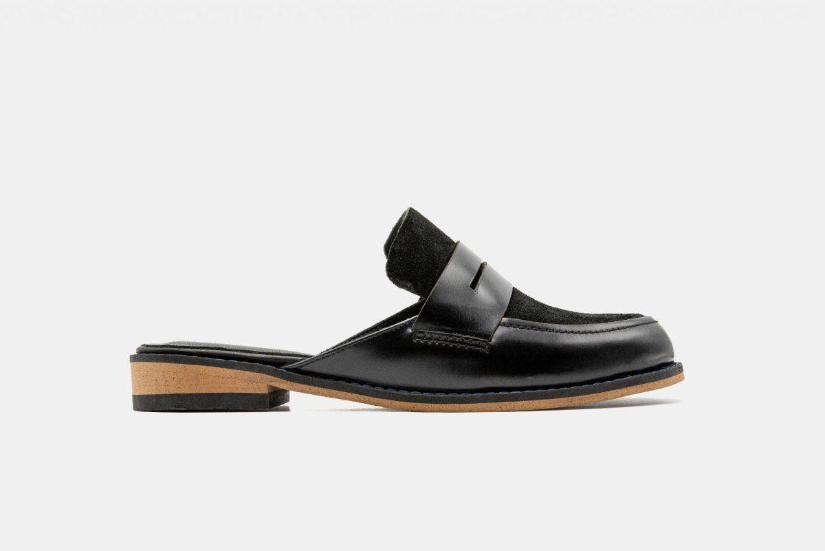 Mocasín Mujer - Moca Open Black-0