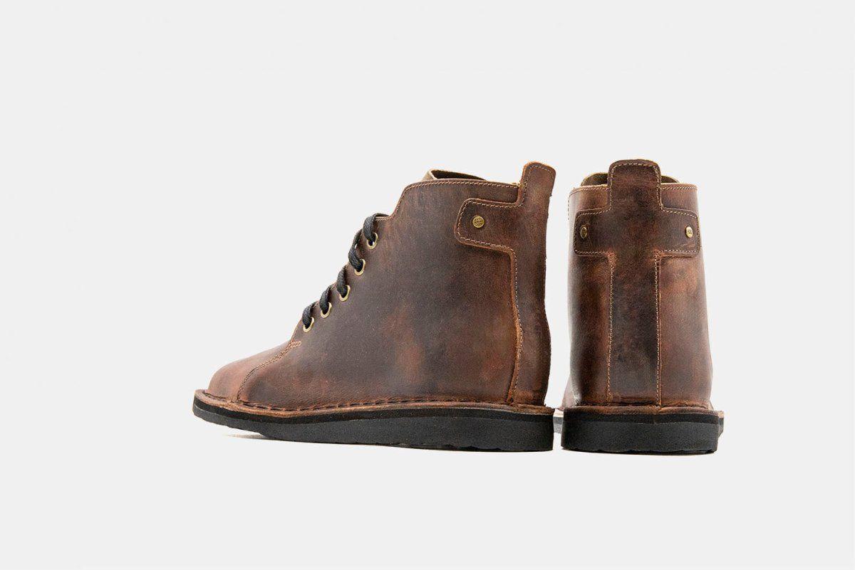 Botín Hombre - Pegaso Pull Up Brown-3