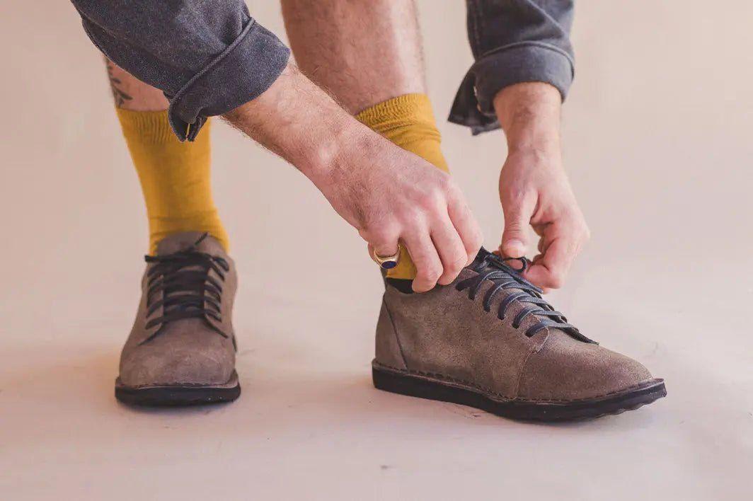 Zapato Hombre - Numbat Low Suede Plutón-2