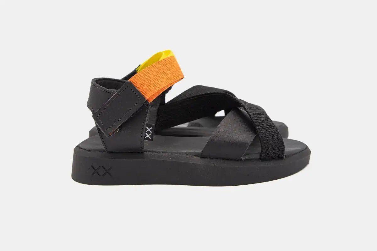 Sandalia Mujer - Piton Bicolor New-0