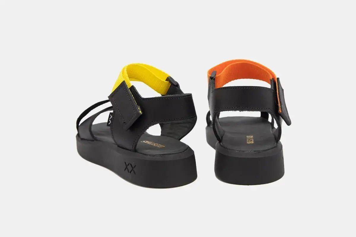 Sandalia Mujer - Piton Bicolor New-3