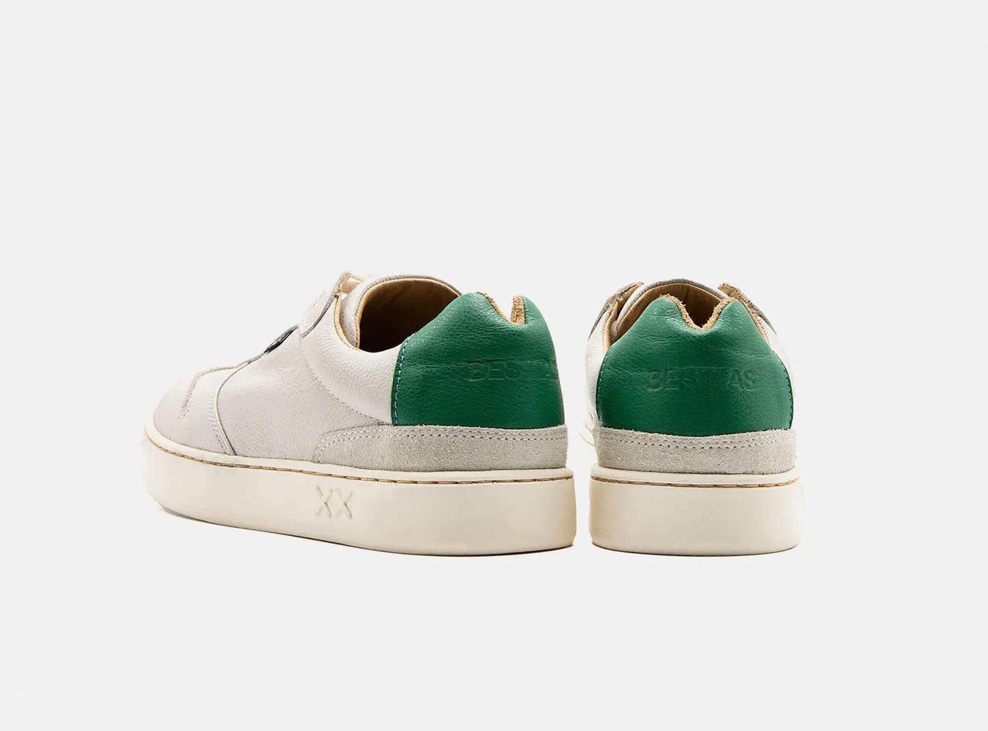 Zapatilla Mujer - Bora White/Green-3