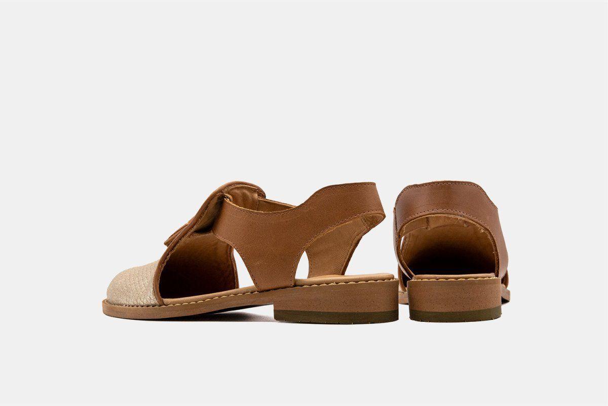 Sandalia Mujer - Baulu Beige-3