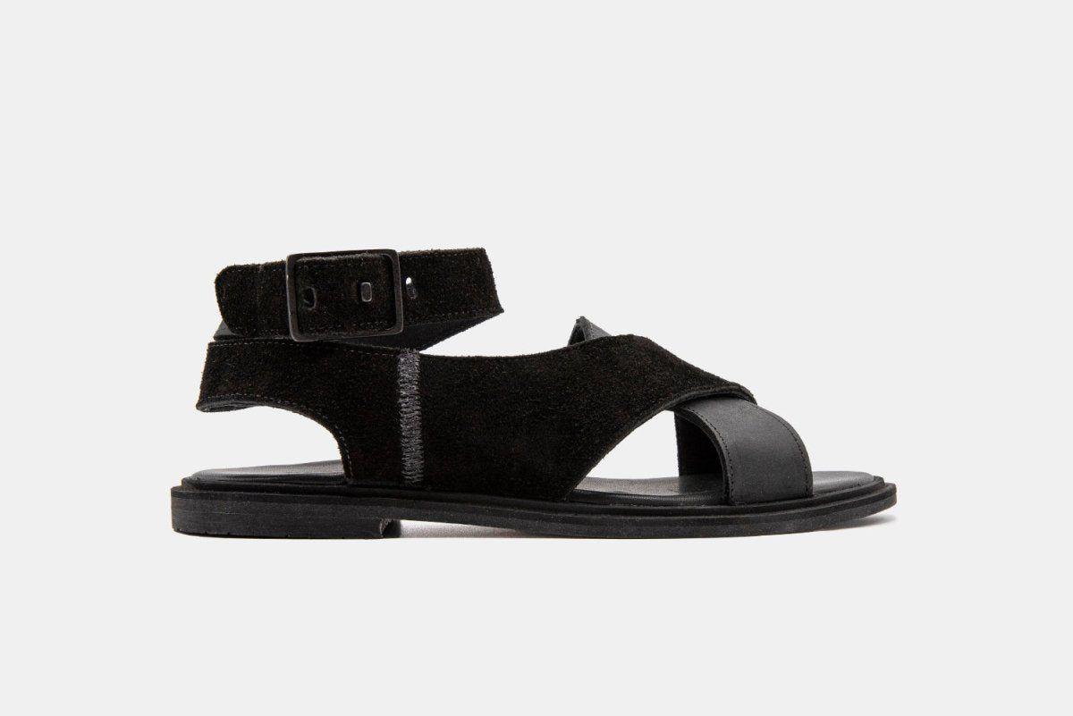 Sandalia Mujer - Viper Black-0