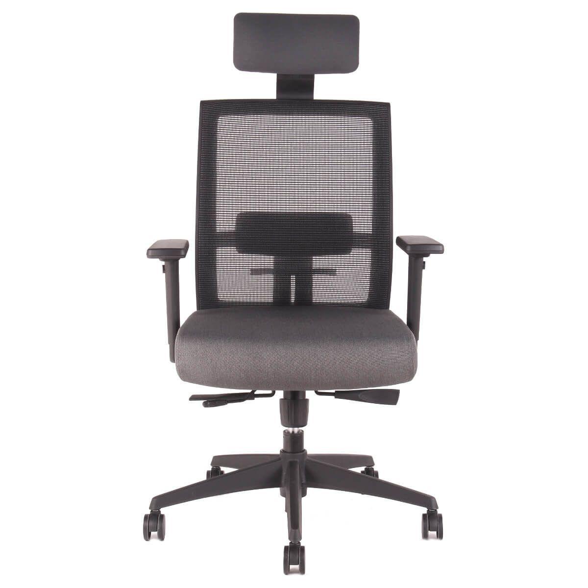 Silla Gerencial Tor Full Ergonómica, con Ajuste Lumbar y Reclinación-0