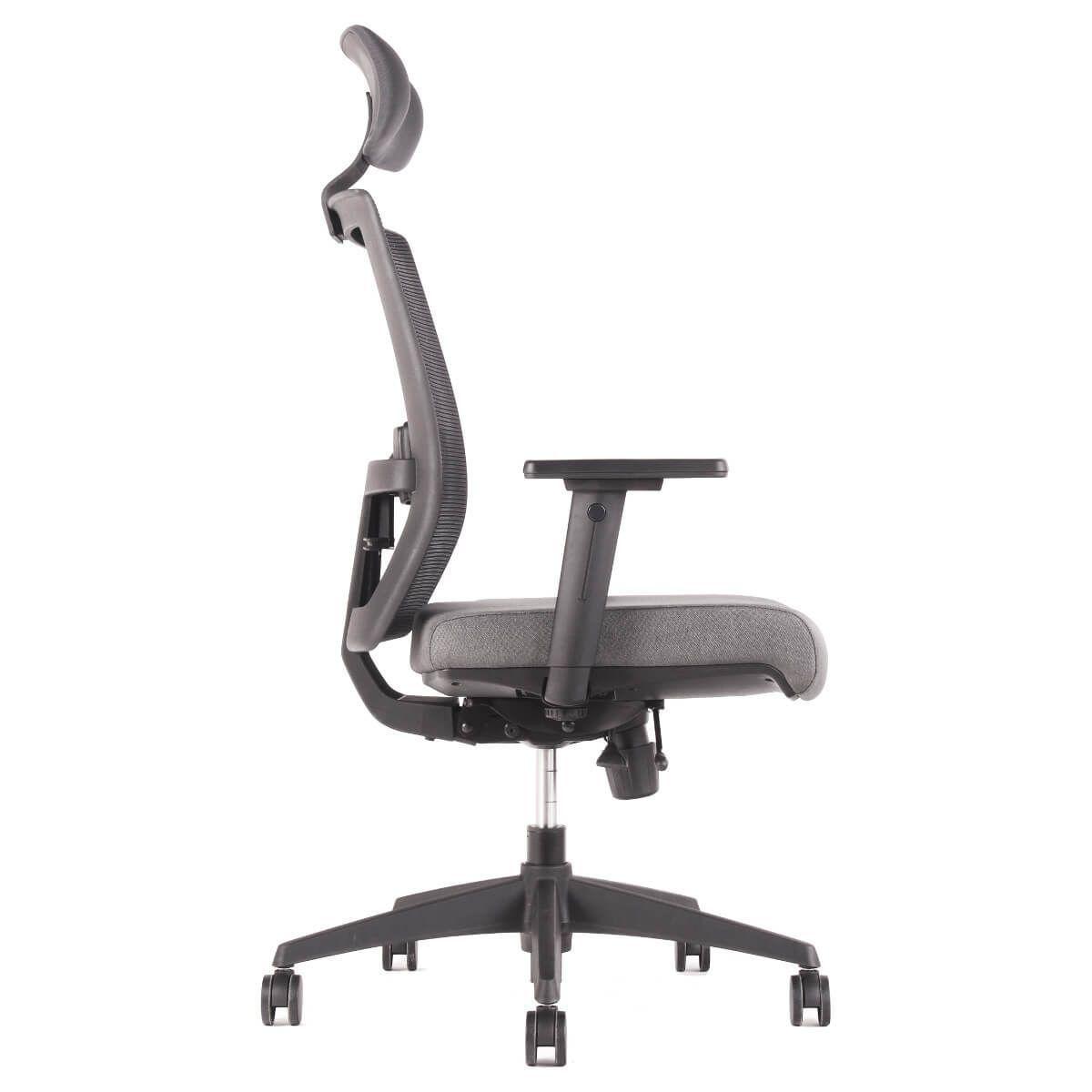 Silla Gerencial Tor Full Ergonómica, con Ajuste Lumbar y Reclinación-5