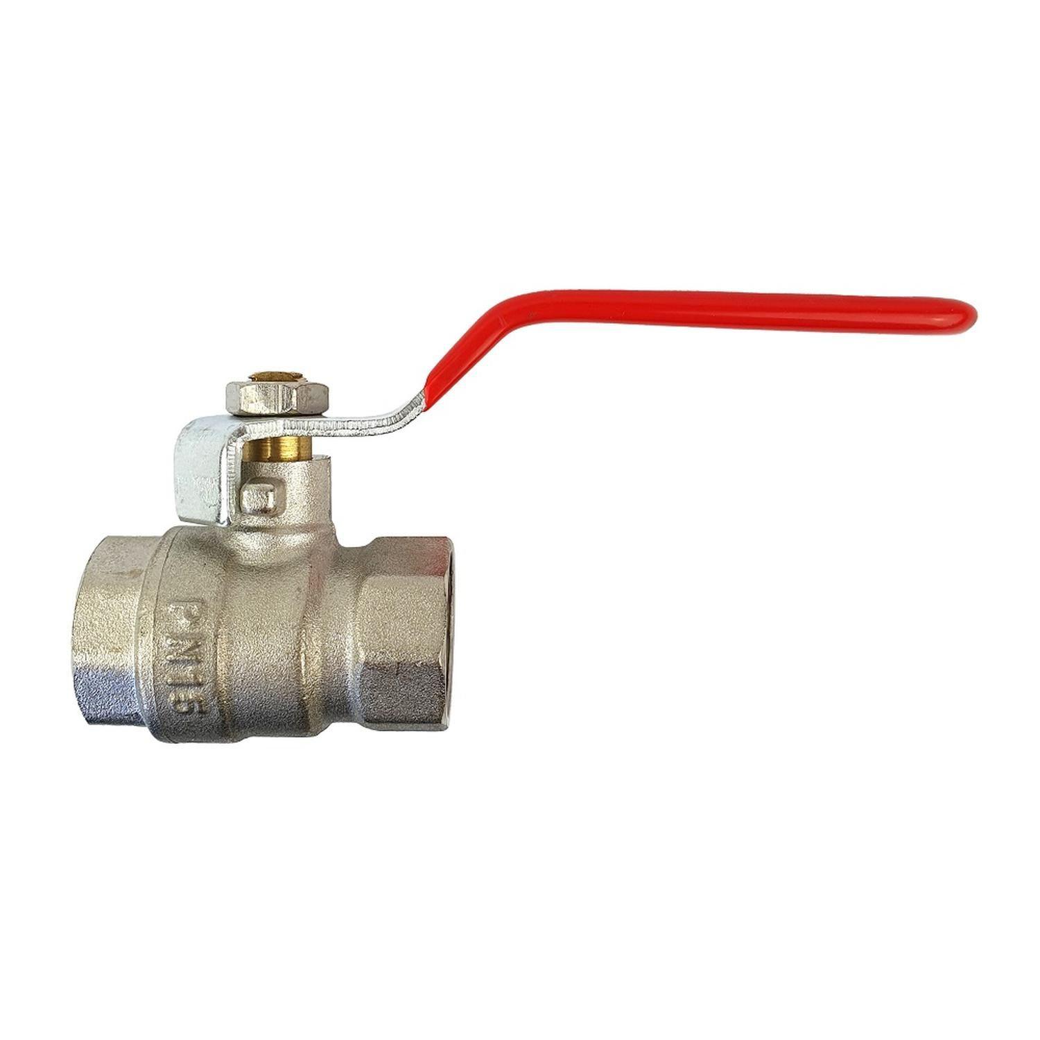 Válvula Llave de Paso Bola 1/2" pulgada HI-HI-0