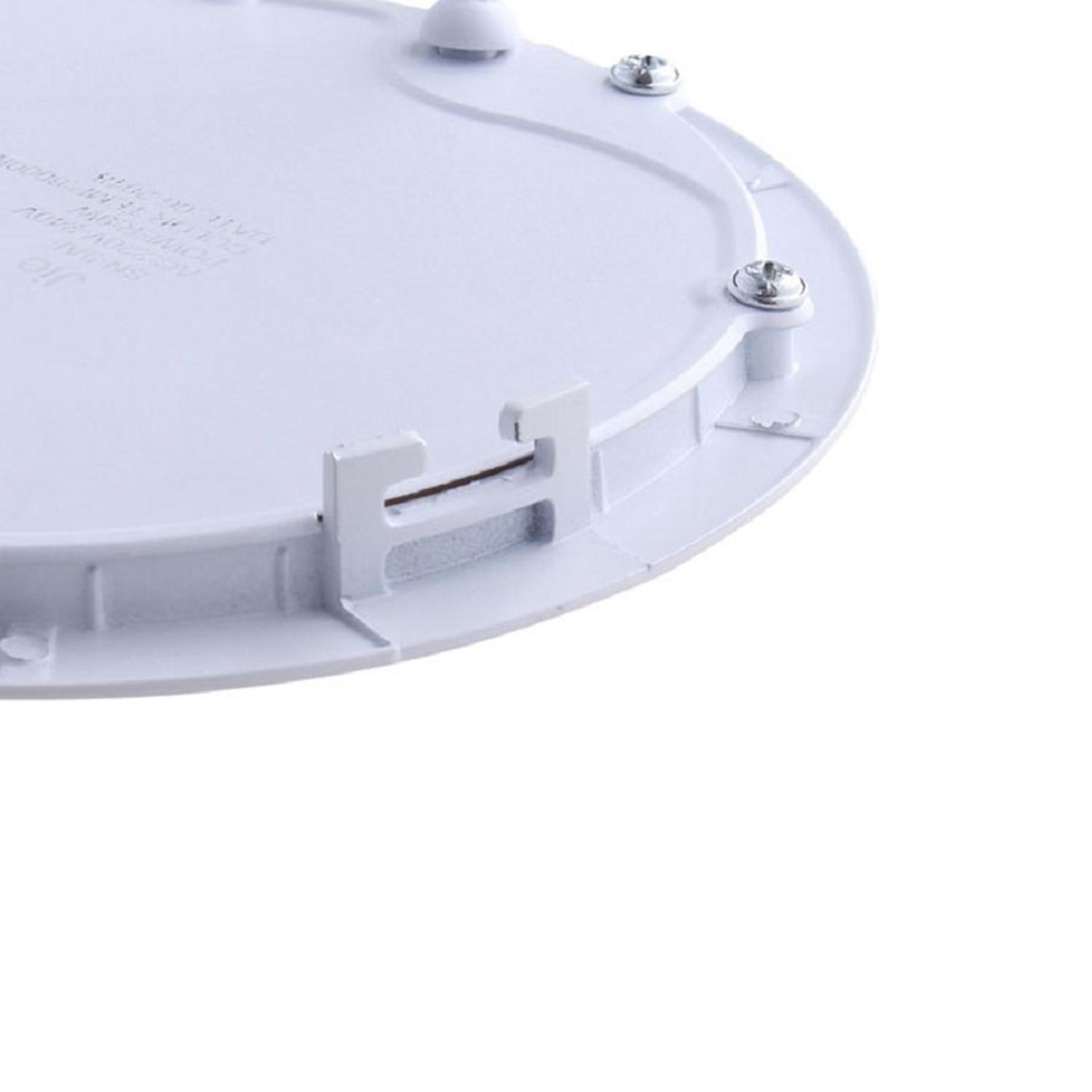 Panel Led Circular Embutido 18W Luz Fria color 6000k-3
