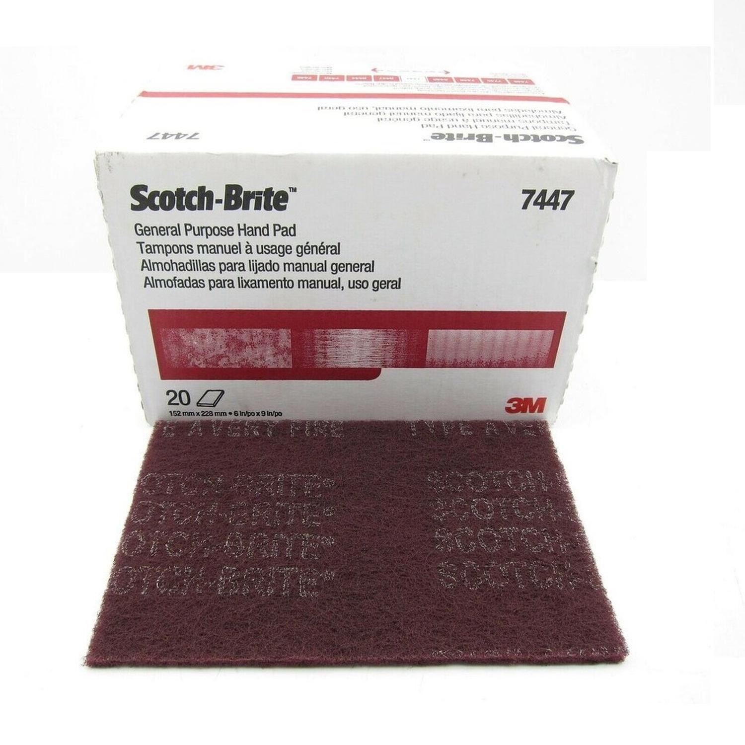 Almohadilla para Pulir Ac Inox ScotchBrite 3M 7447 1unidad-1