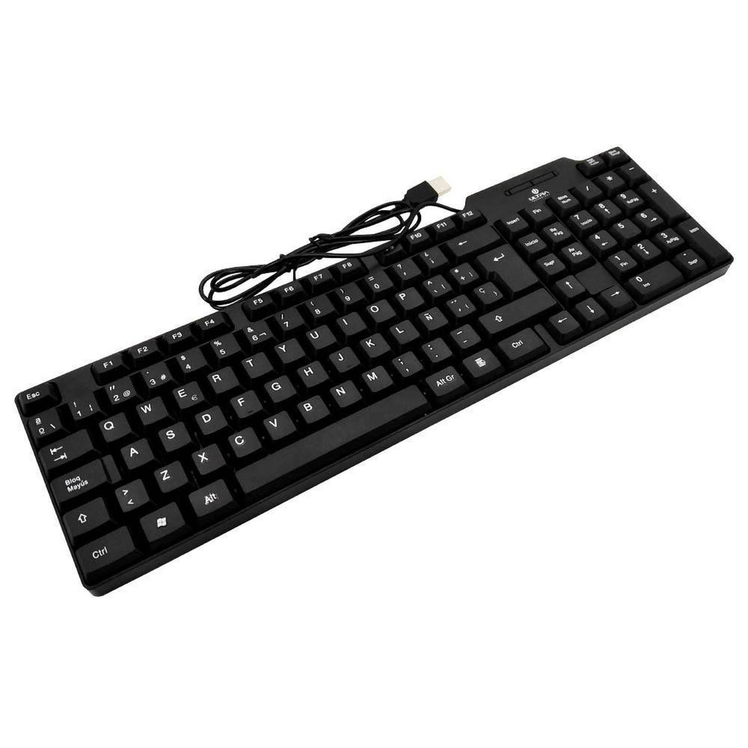 Teclado Genérico Universal USB Slim-1