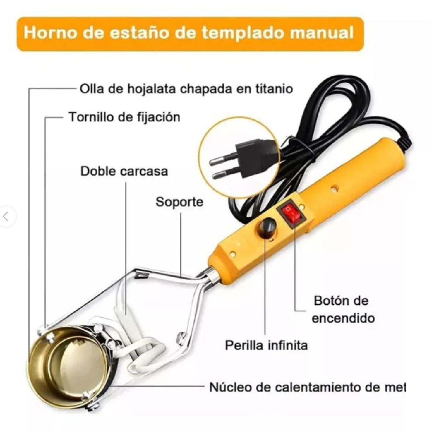 Crisol de Fundicion portatil para Soldadura 280W-3
