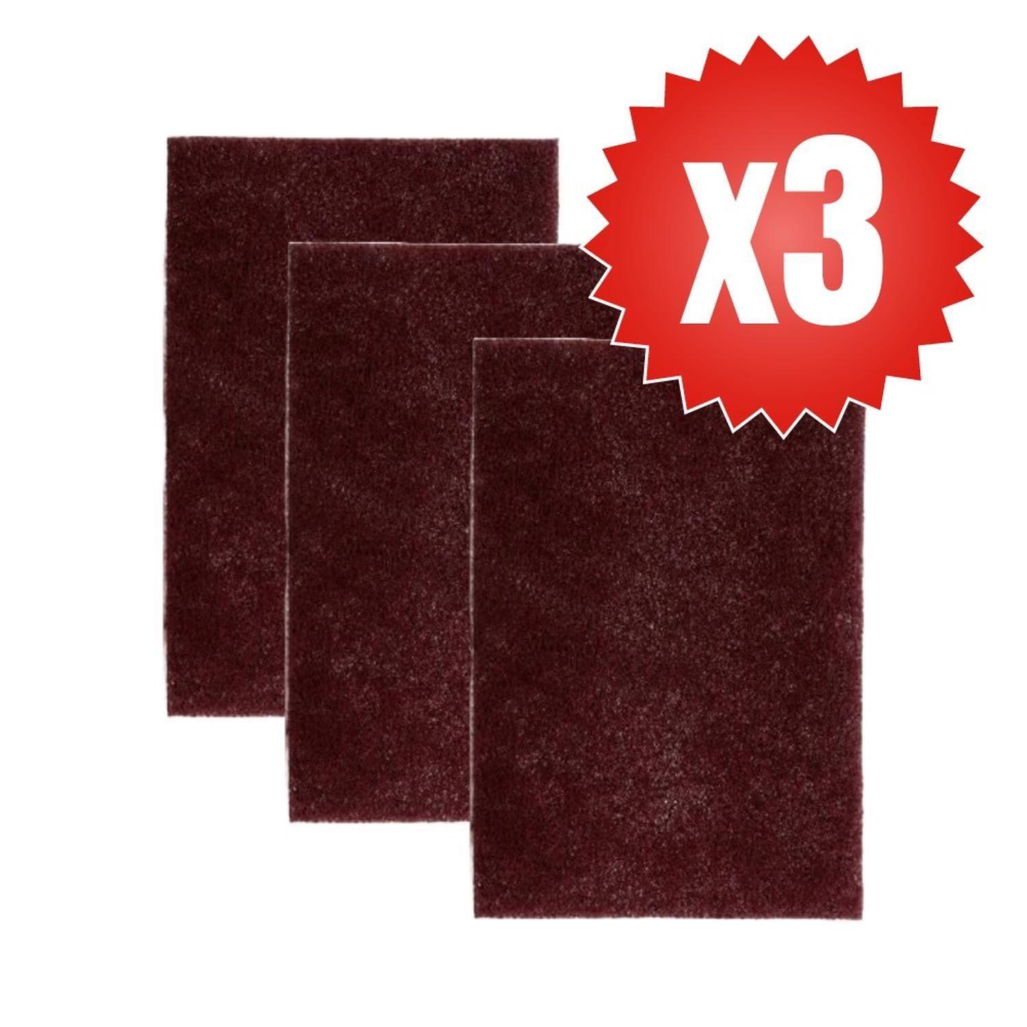 ScotchBrite Pack 3 Almohadillas Pulir Ac Inox 3M 7447-2
