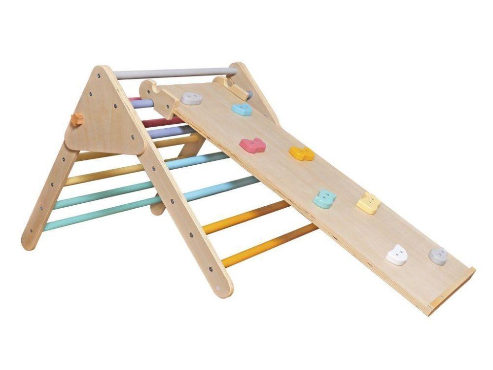Centro de actividades didácticas y motoras Pikler. Juego de escaleras.-1