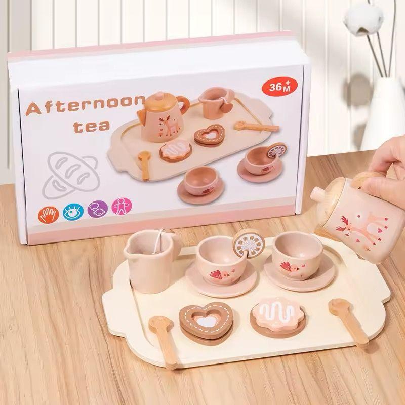 Juego De Té En Madera Para Niños Montessori Froze cod10018-0
