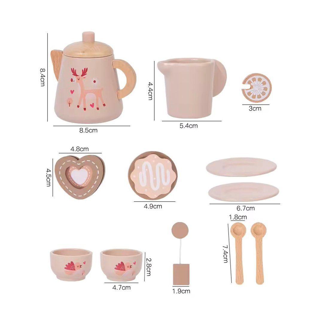 Juego De Té En Madera Para Niños Montessori Froze cod10018-4