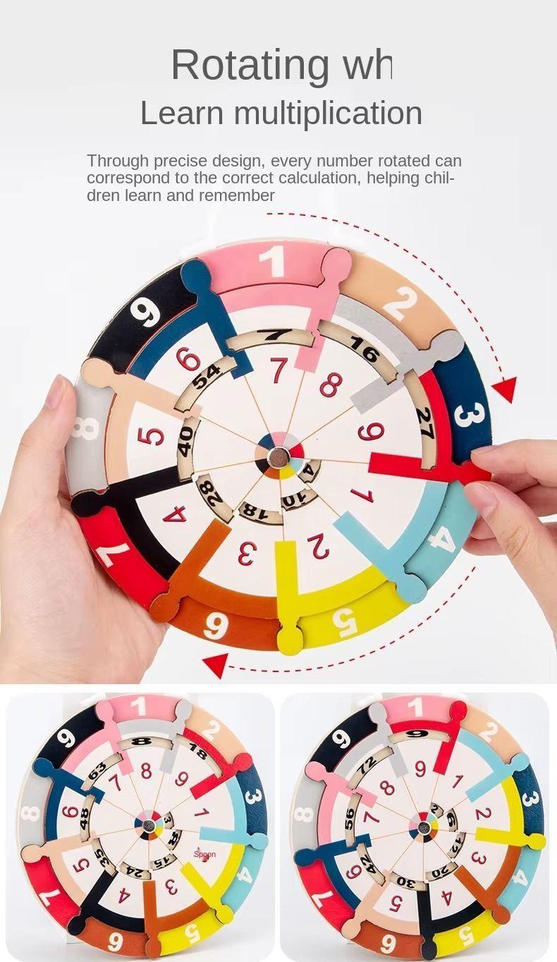 Juguete De Aprendizaje Disco Multiplicación Matemáticas Cod.10034-2