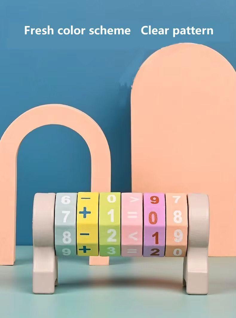 Juguete De Calculo Matemático Cilindro Tipo Rubik Montessori Cod.10039-3